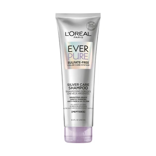 L'Oreal Everpure Silver Care Sulfate Free Shampoo with Peptides