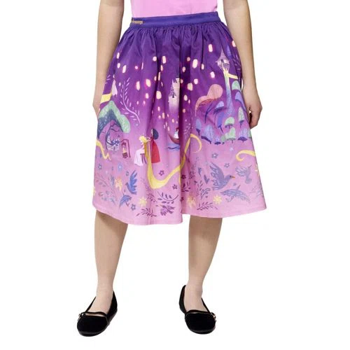 Loungefly Stitch Shoppe Story of Rapunzel Sandy Skirt