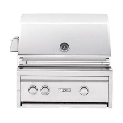 Lynx 27” Professional built in grill with 1 trident infrared burner and 1 ceramic burner and rotisserie (L27TR)