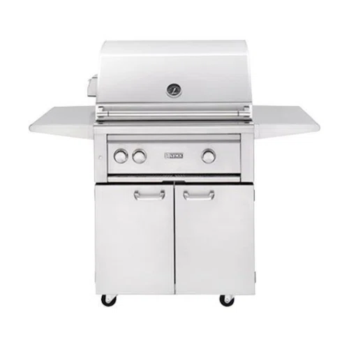 Lynx 30” Professional freestanding grill with 1 trident infraded burner and 1 ceramic burners and rotisserie (L30TRF)
