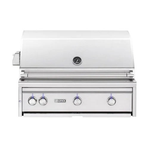 Lynx 36β Professional built-in grill with all ceramic burners and rotisserie (L36R-3)