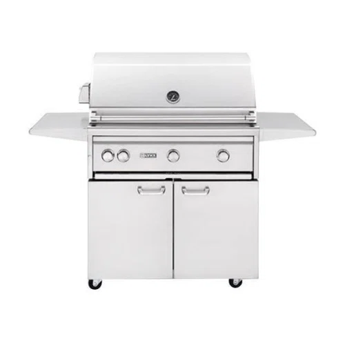 Lynx 36” Professional freestanding grill with 1 trident infraded burner and 2 ceramic burners and rotisserie (L36TRF)