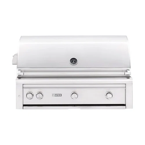 Lynx 42 Professional built-in grill with all trident burners and rotisserie