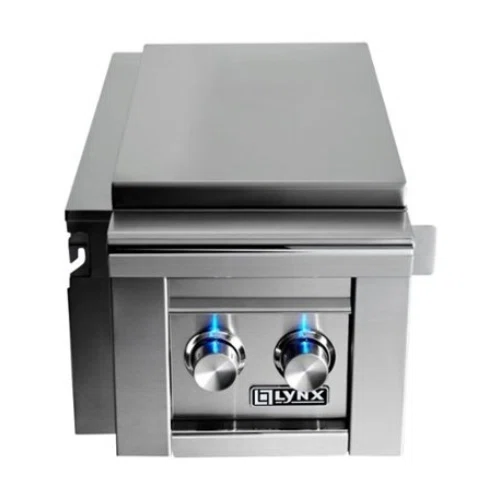 Lynx Professional cart mounted double side burner (LCB2-3)