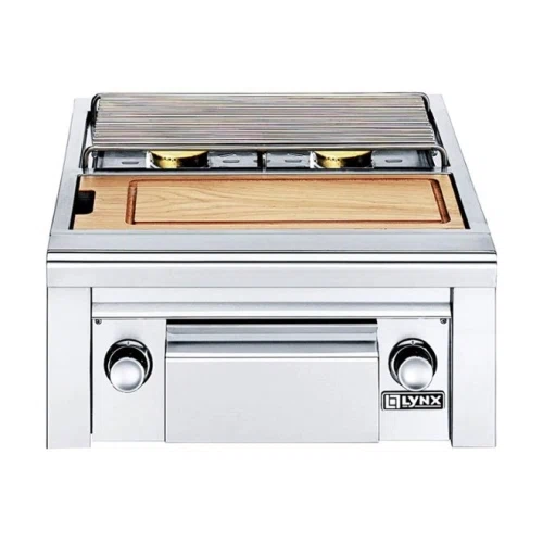 Lynx Professional prep center with double side burner(LSB2PC-1)
