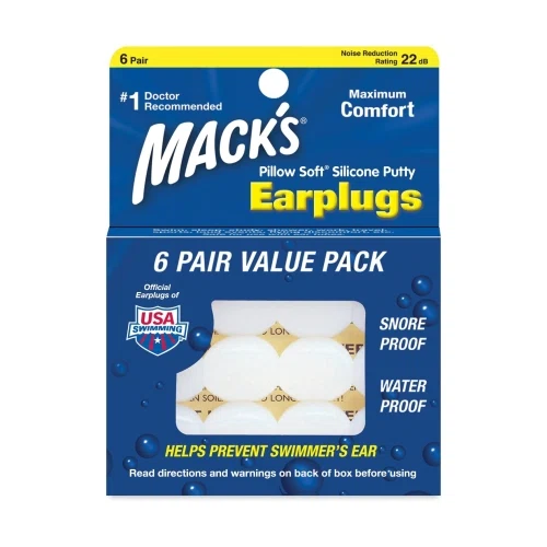 Mack's Pillow Soft Silicone Putty Ear Plugs