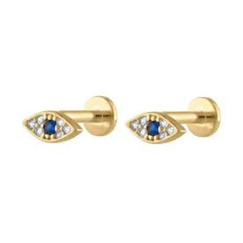 Maison Miru Evil Eye Nap Earrings