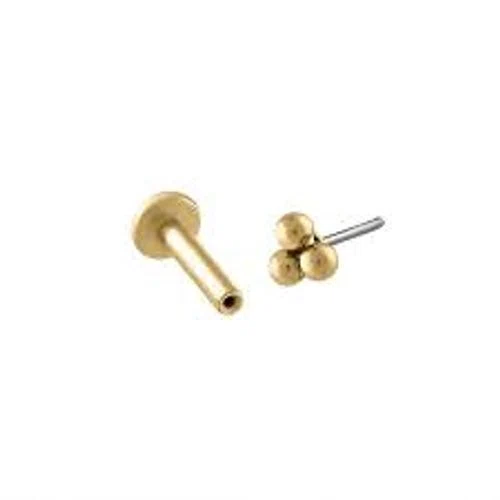 Maison Miru Tiny Trinity Nap Earrings