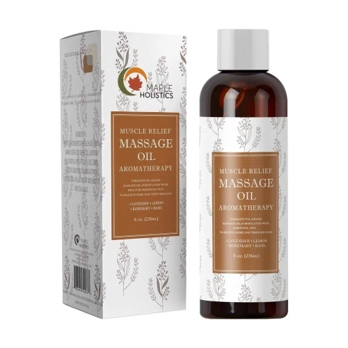 Maple Holistics Muscle Pain Massage Oil 
