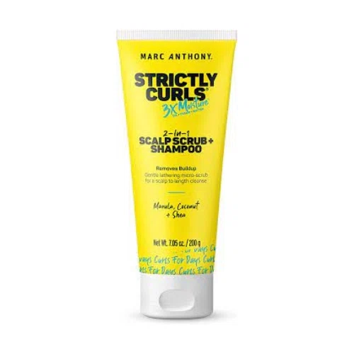 Marc Anthony Strictly Curls 3X Moisture Scrub + Shampoo