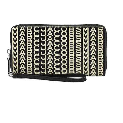 Marc Jacobs The Monogram Leather Continental Wristlet Wallet