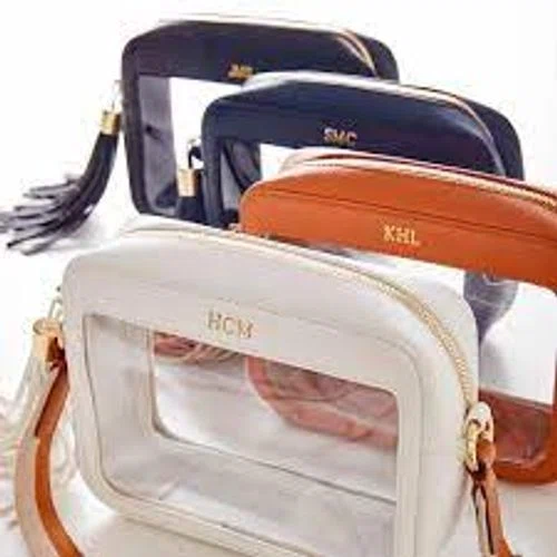 Mark and Graham Build Your Clear Crossbody Bag