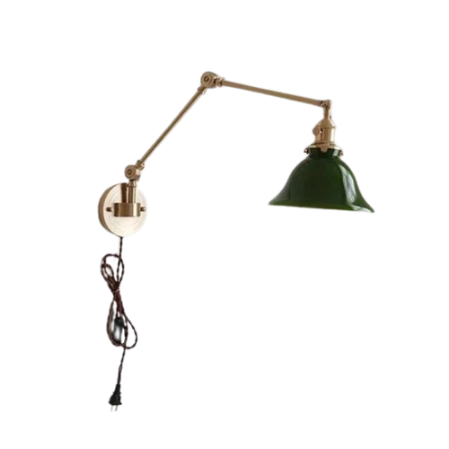Mashal Designs Green Glass Wall Scone