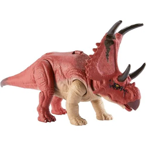Mattel Jurassic World Wild Roar Diabloceratops Dinosaur Toy Figure With Sound