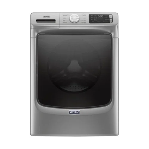 Maytag 4.8 Cu. Ft. High Efficiency Stackable Front Load Washer with Steam and Extra Power Button