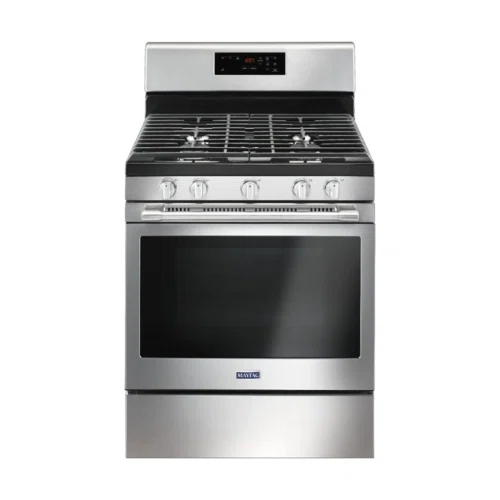 Maytag 5.0 Cu. Ft. Self-Cleaning Freestanding Fingerprint Resistant Gas Range