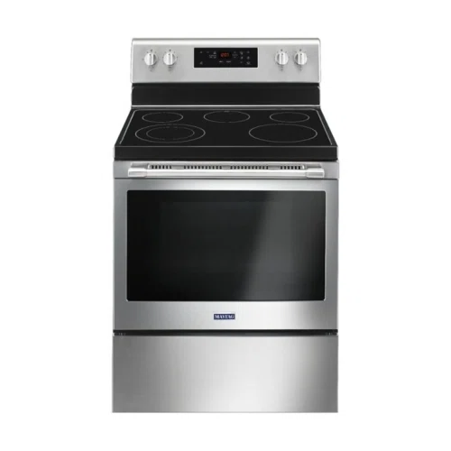 Maytag 5.3 Cu. Ft. Self-Cleaning Freestanding Fingerprint Resistant Electric Range
