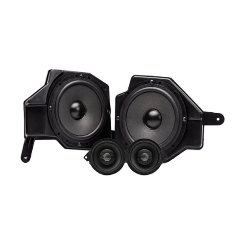 MB Quart Jeep Wrangler (JL) / Gladiator (JT) Tuned Audio Package: Full Front 3-Way Speaker Upgrade