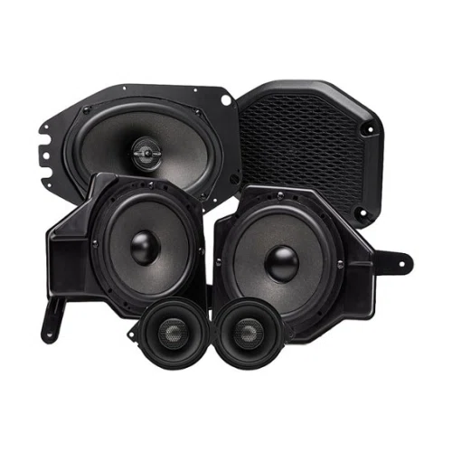 MB Quart Jeep Wrangler (JL) / Gladiator (JT) Tuned Audio Package: Six Speaker STAGE 6 OEM Audio System Upgrade