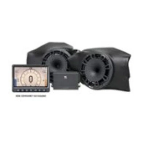 MB Quart Polaris RZR (2014-current) 2 Speaker 400W Stage 2 Audio System - Integrates with Ride Command
