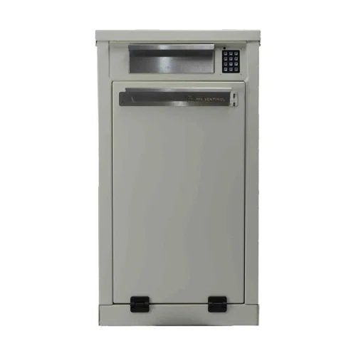 MB Sentinel Box Sentinel Dual Door Cabinet with Letter Slot Straight Sided for Fences and Columns
