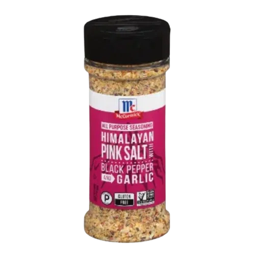 McCormick Himalayan Pink Salt With Black Pepper And Garlic All Purpose Seasoning
