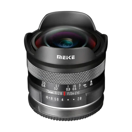 Meike 7.5mm F2.8 Aps-C Manual Focus Diagonal Fisheye Lens