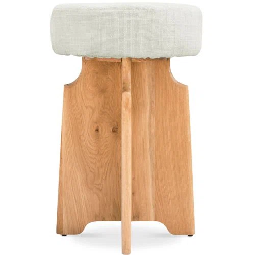 Meridian Furniture Jasper Boucle Fabric Counter Stool