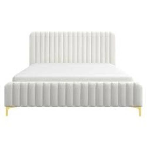MidInMod Angela Boucle Platform Bed