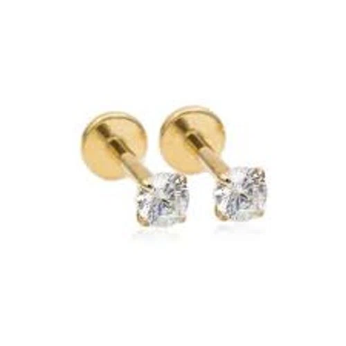 Mint & Lily Crystal Sleeper Earrings