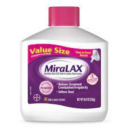 MiraLAX Gentle Constipation Relief Laxative Powder