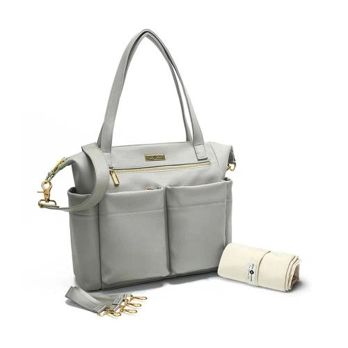 Miss Fong Leather Diaper Bag Backpack