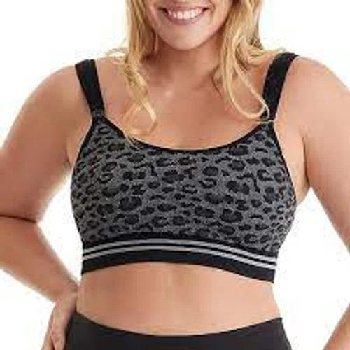 Momcozy DEX - 4-in-1 Hands Free Seamless Stretch Fabric Pumping Bra