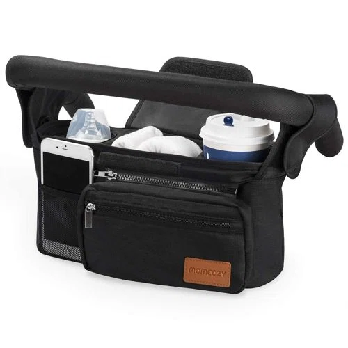 Momcozy Stroller Organizer with Cup Holders