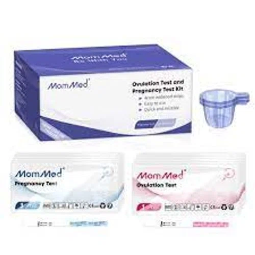 MomMed Ovulation and Pregnancy Test Strips Combo Kit