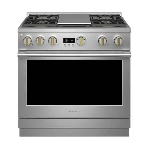 Monogram 6.2 Cu. Ft. Freestanding Gas Convection Range with 4 Burners 