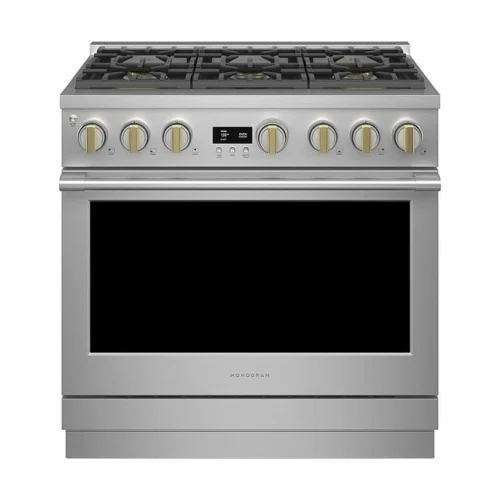 Monogram 6.2 Cu. Ft. Freestanding Gas Convection Range with 6 Burners 
