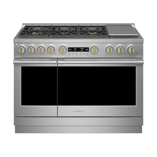 Monogram 8.9 Cu. Ft. Freestanding Double Oven Gas Convection Range with 6 Burners