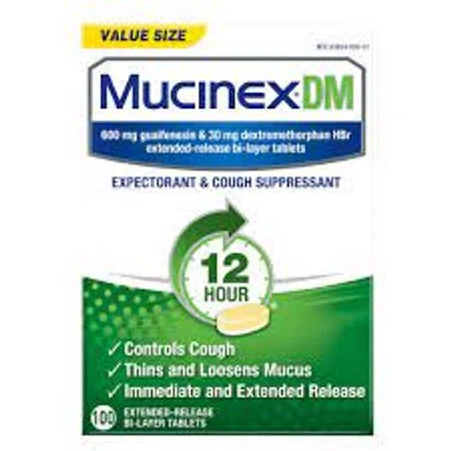 Mucinex DM Extended-Release Bi-Layer Tablets