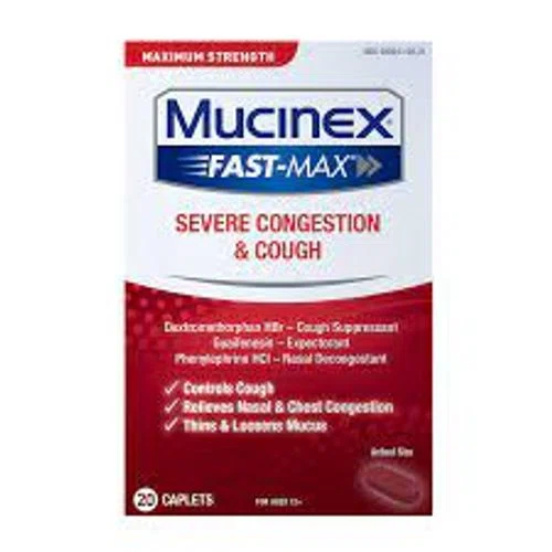 Mucinex Maximum Strength Fast-Max Severe Congestion & Cough