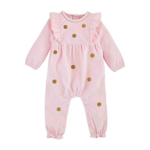Mud Pie Boucle Baby Bodysuit