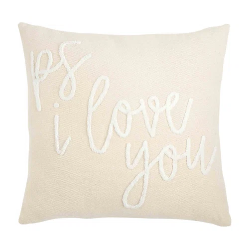 Mud Pie Boucle Throw Pillow