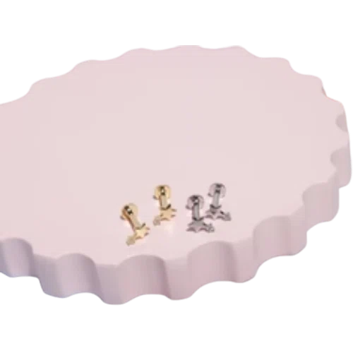 Mure + Grand Sterling Silver Star Nap Earrings