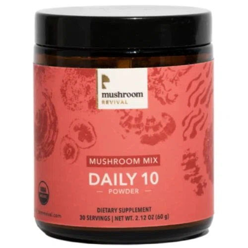 Mushroom Revival Daily 10 Mushroom Blend Powder