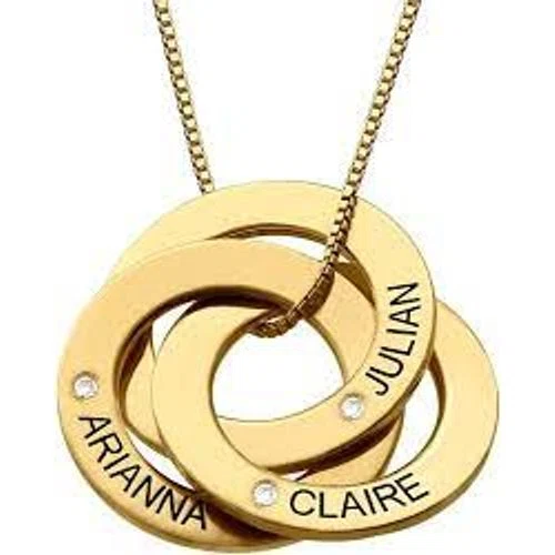 MYKA Russian Ring Necklace
