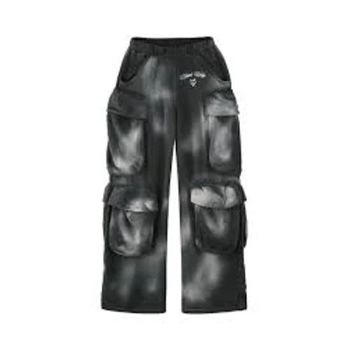 Naked Wolfe Cargo Sweatpants Vintage Black