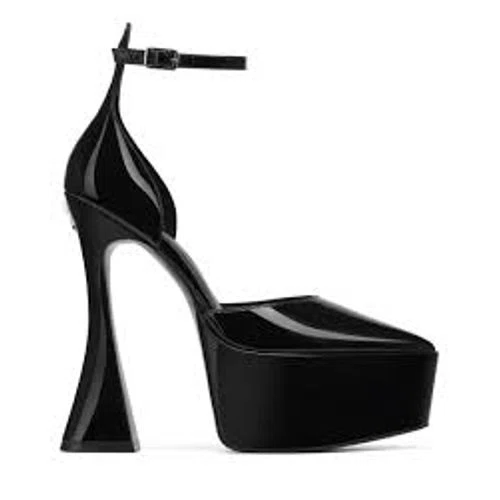 Naked Wolfe Daria Black Patent