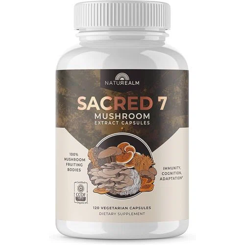 Naturealm Sacred 7 Mushroom Extract Capsules