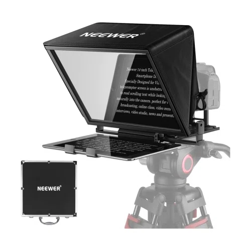 Neewer X14 Portable Teleprompter with RT-110 Remote