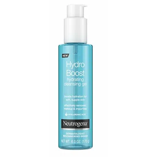 Neutrogena Hydro Boost Hydrating Gel Cleanser with Hyaluronic Acid, Fragrance Free